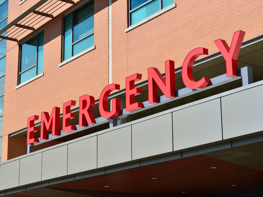 Emergency Room Entrance Emergency Room Entrance Sign